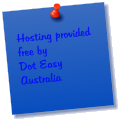 Hosting provided free by Dot Easy  Australia